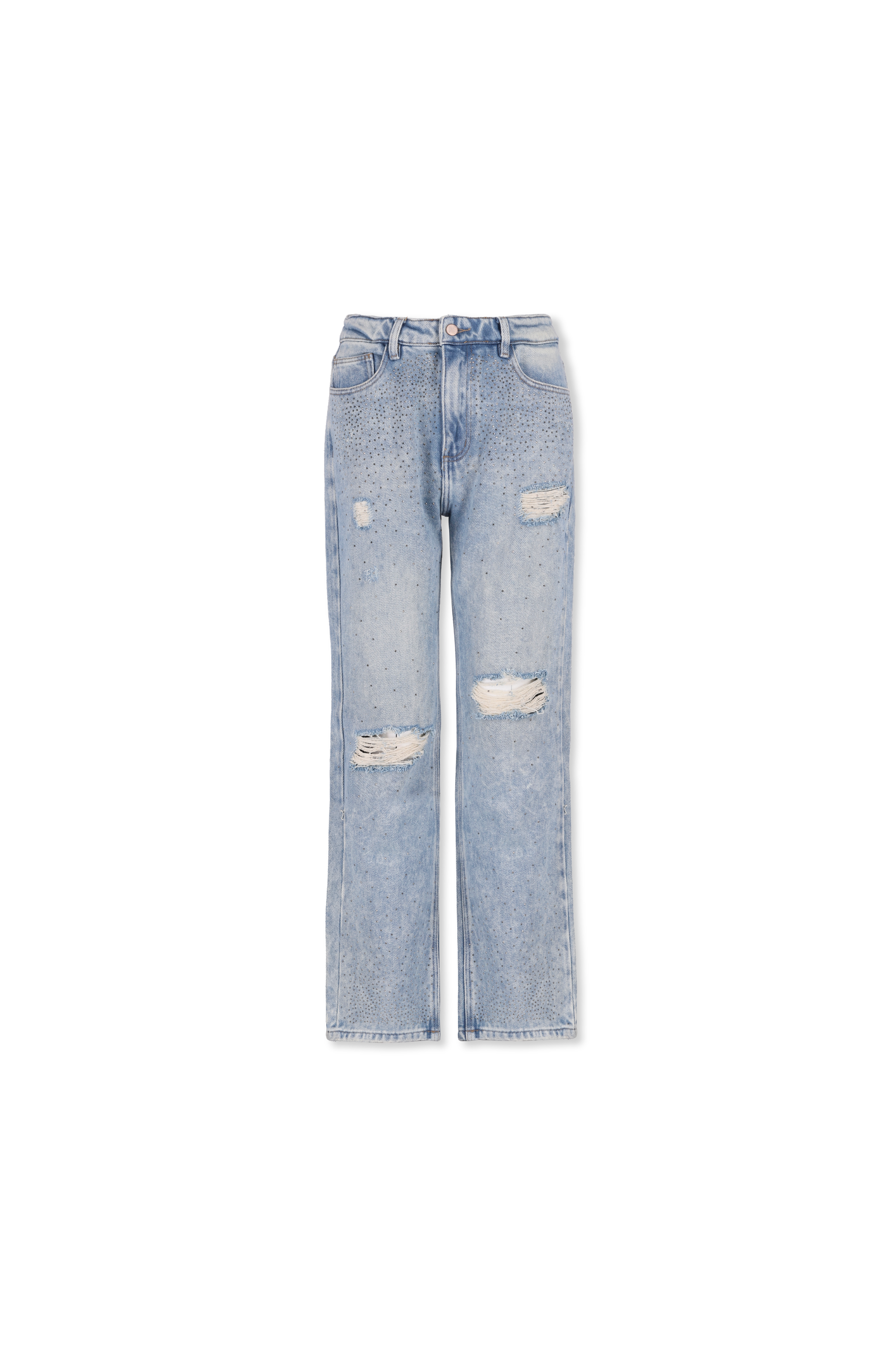 Blue Shiny Jeans