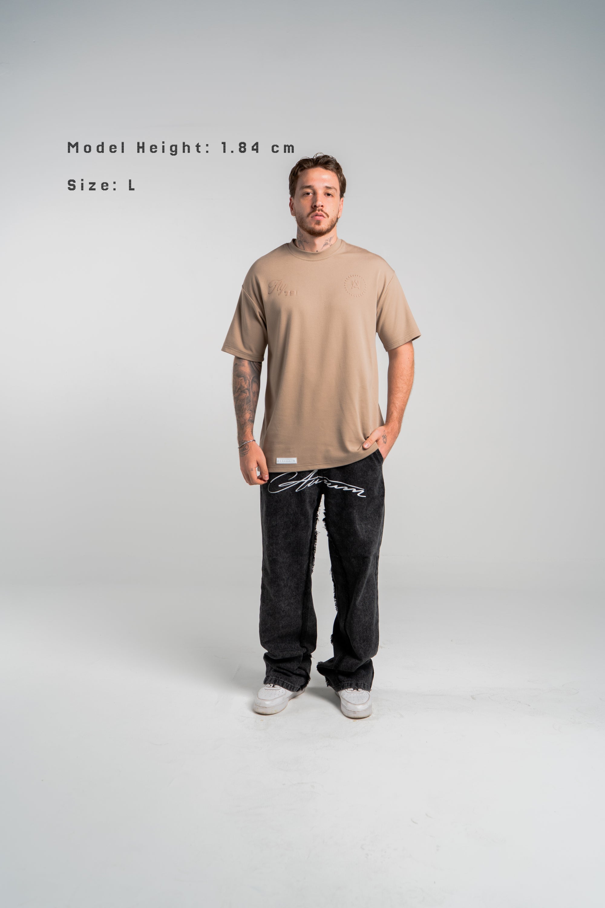 Nude Born to Fly T-Shirt