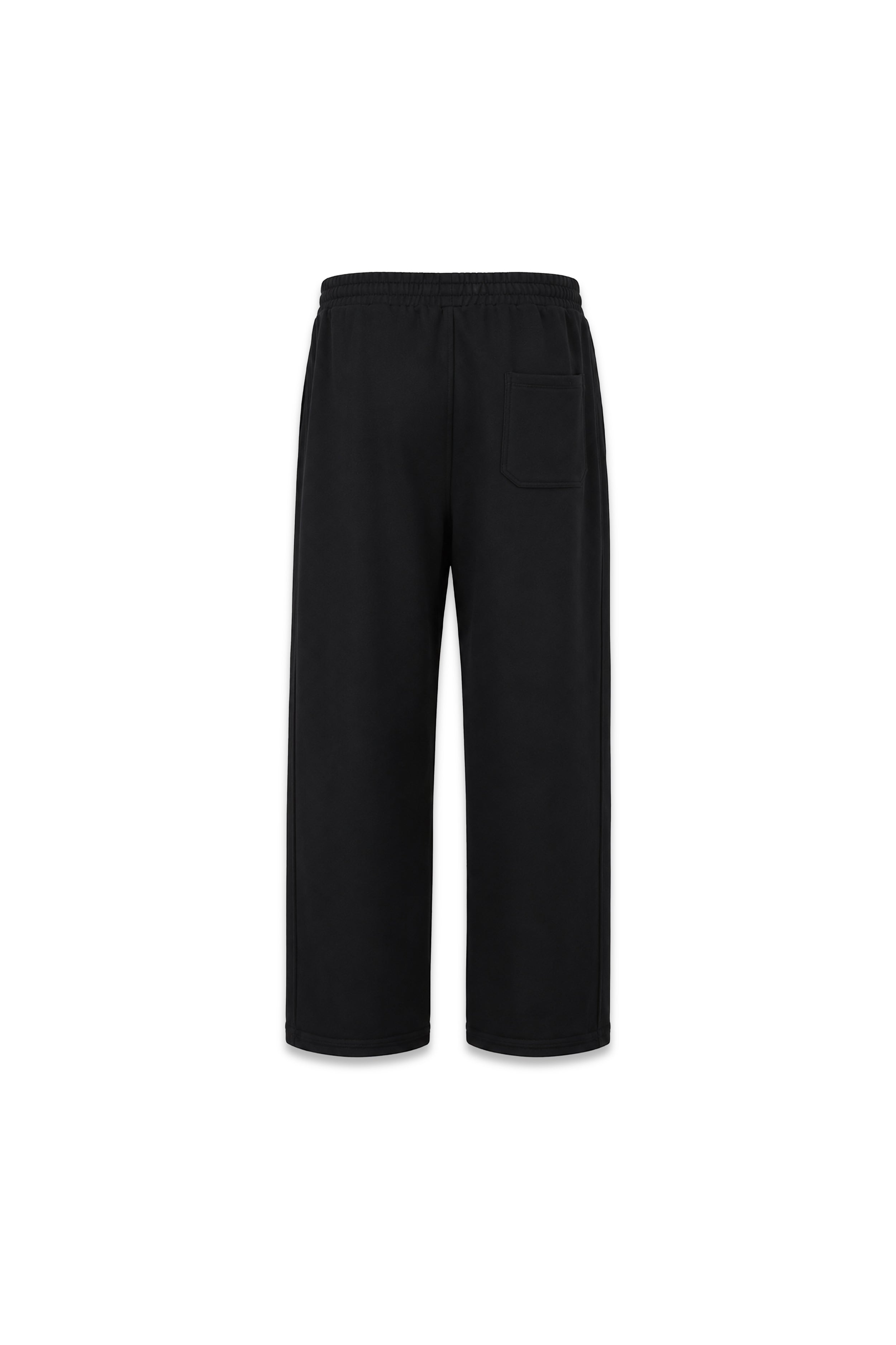 Flying Pigeons Loose Fit Fleece Negro — AURUM 79