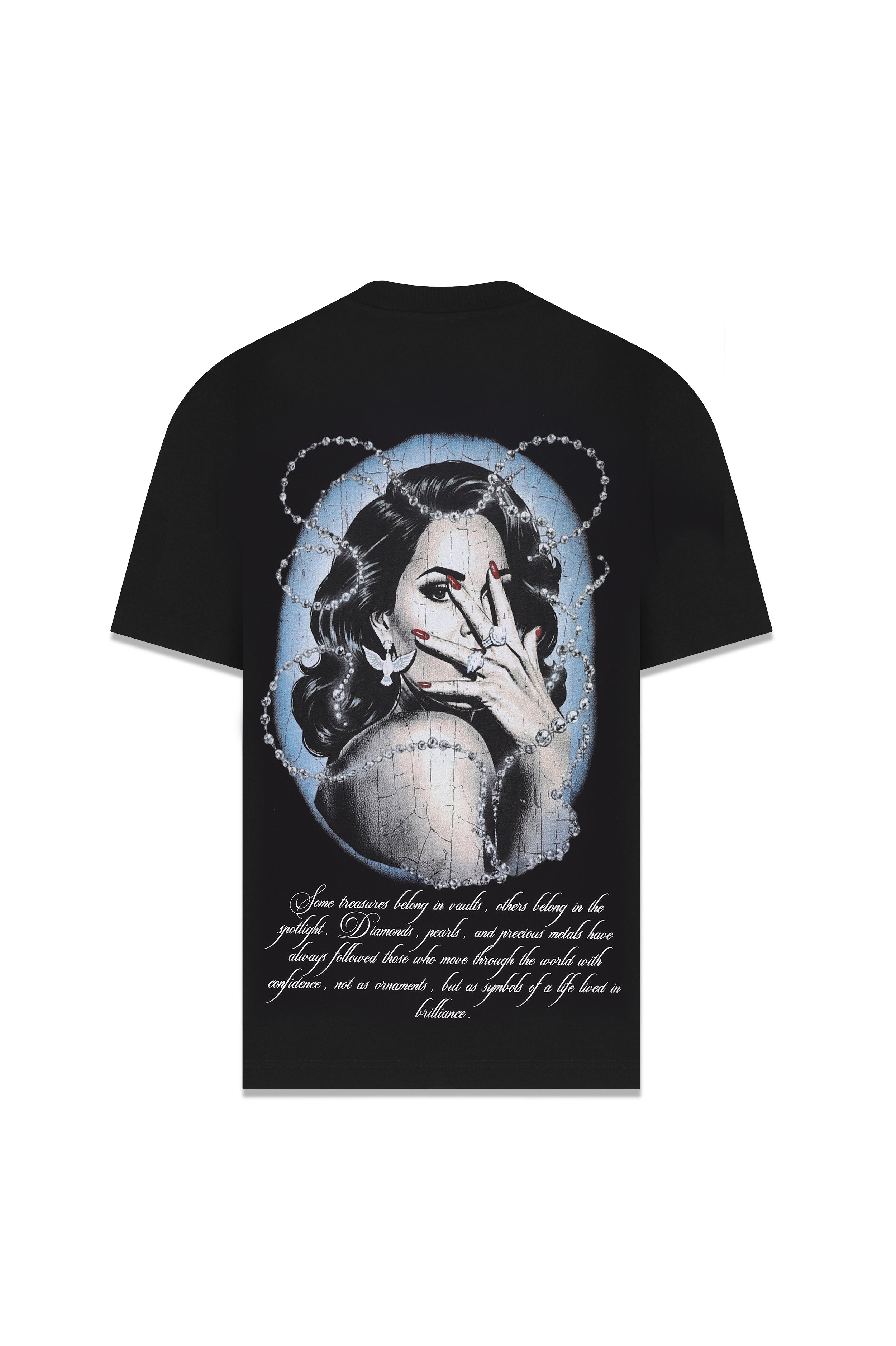 Got Jewels Oversized T-Shirt Negro — AURUM 79