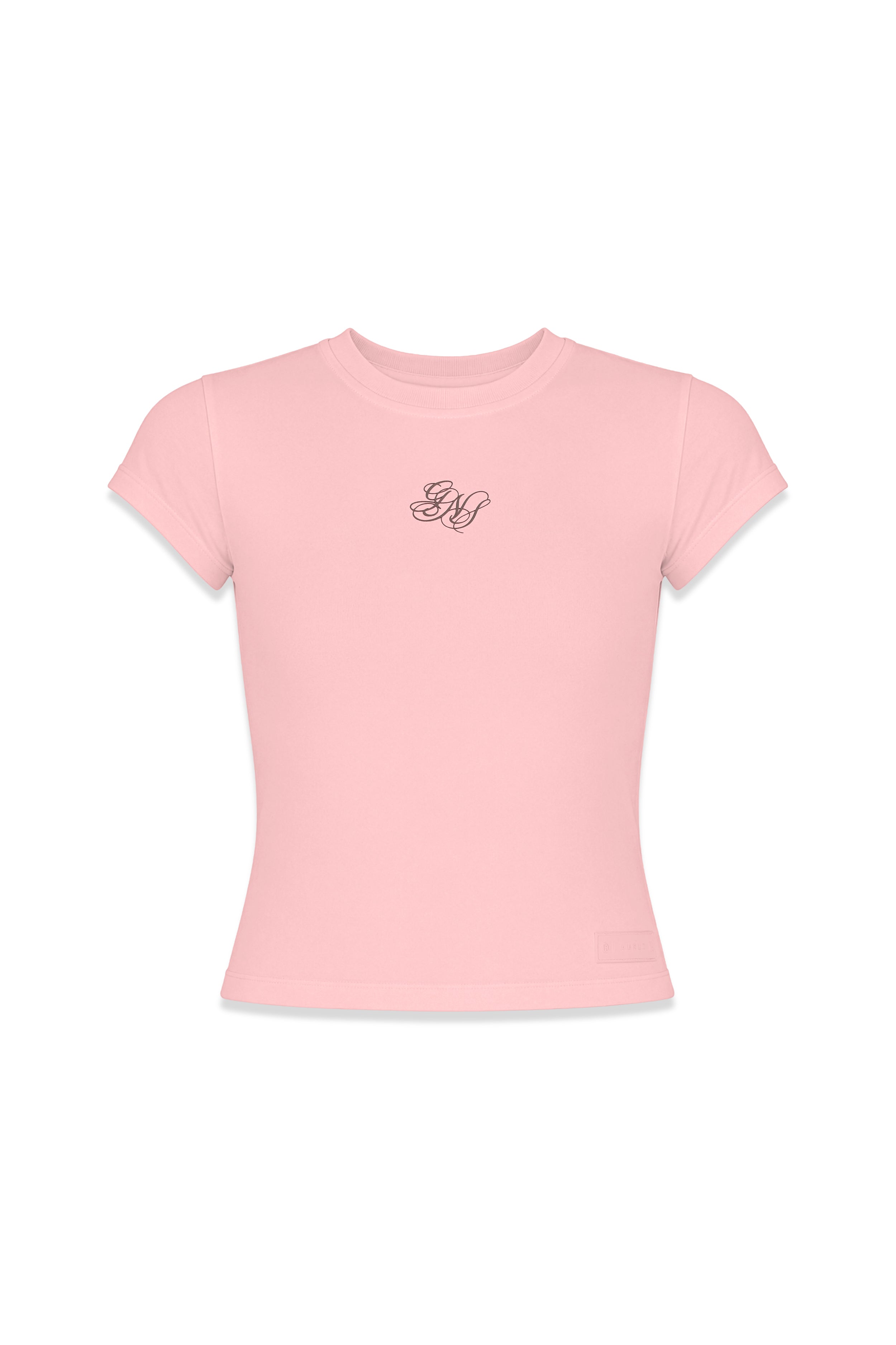 Pink G&S Slim Baby Tee Rosa — AURUM 79