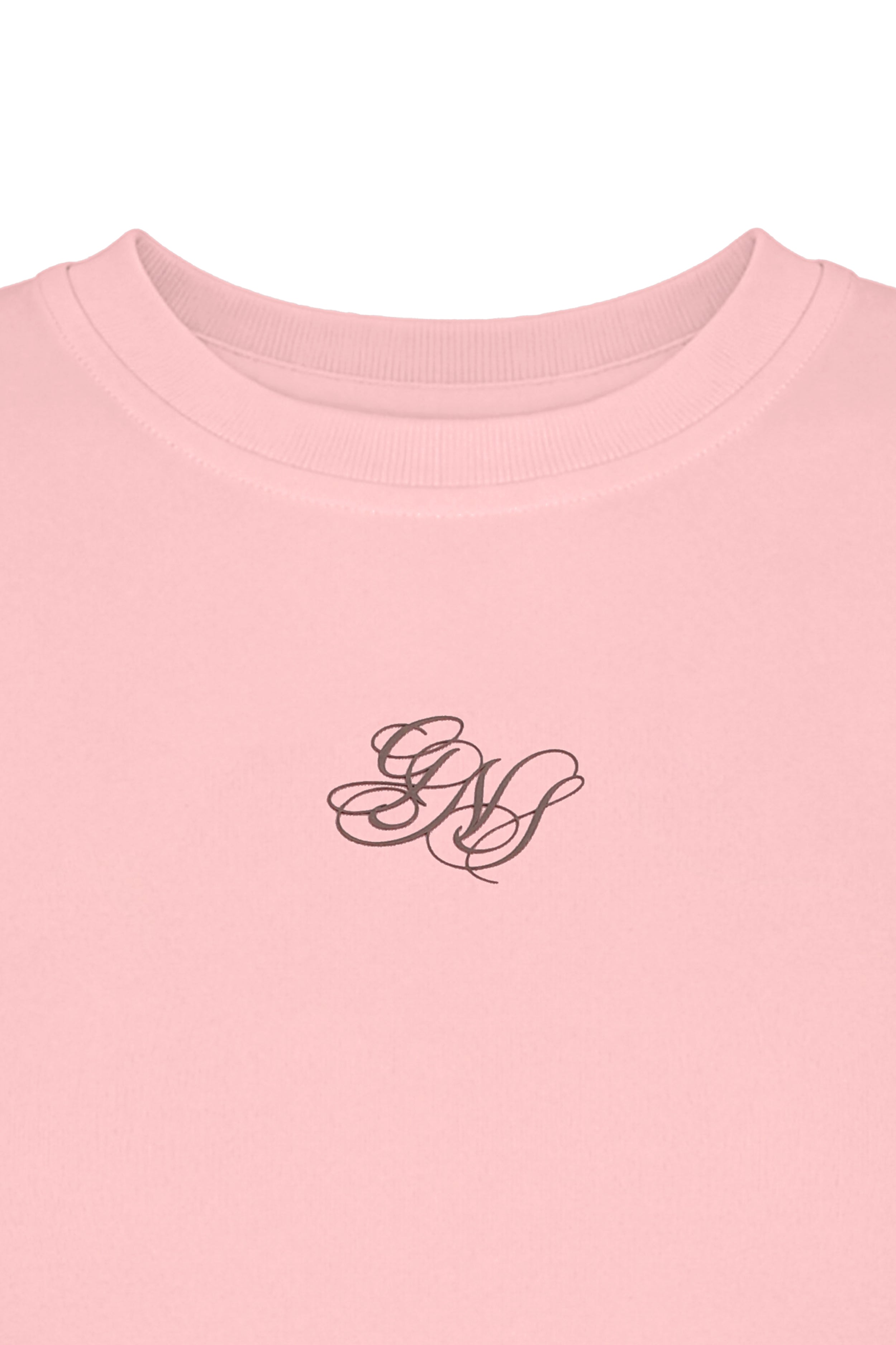 Pink G&S Slim Baby Tee Rosa — AURUM 79