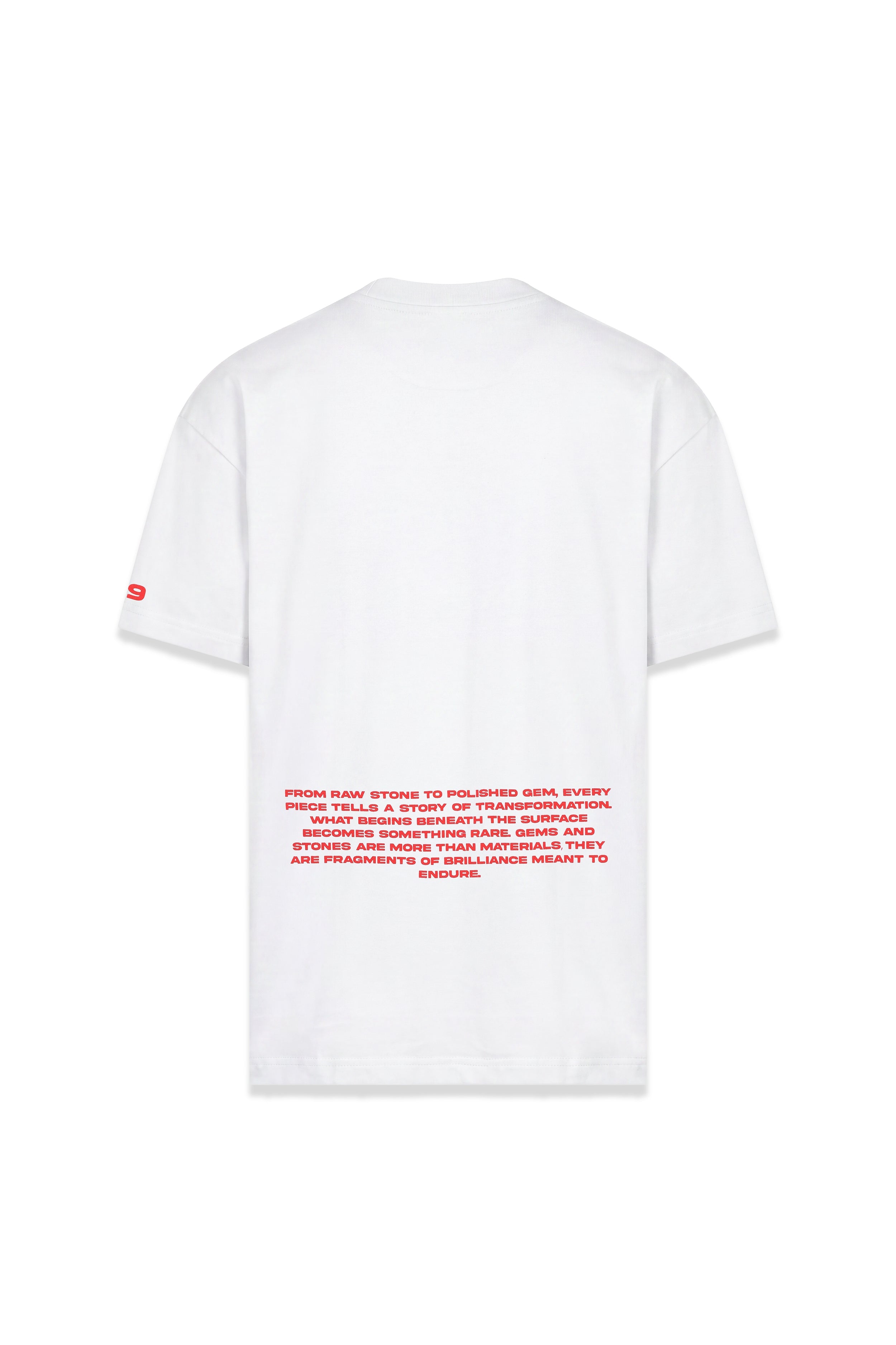 R&W Signature Semi Oversized T-Shirt Marfil — AURUM 79