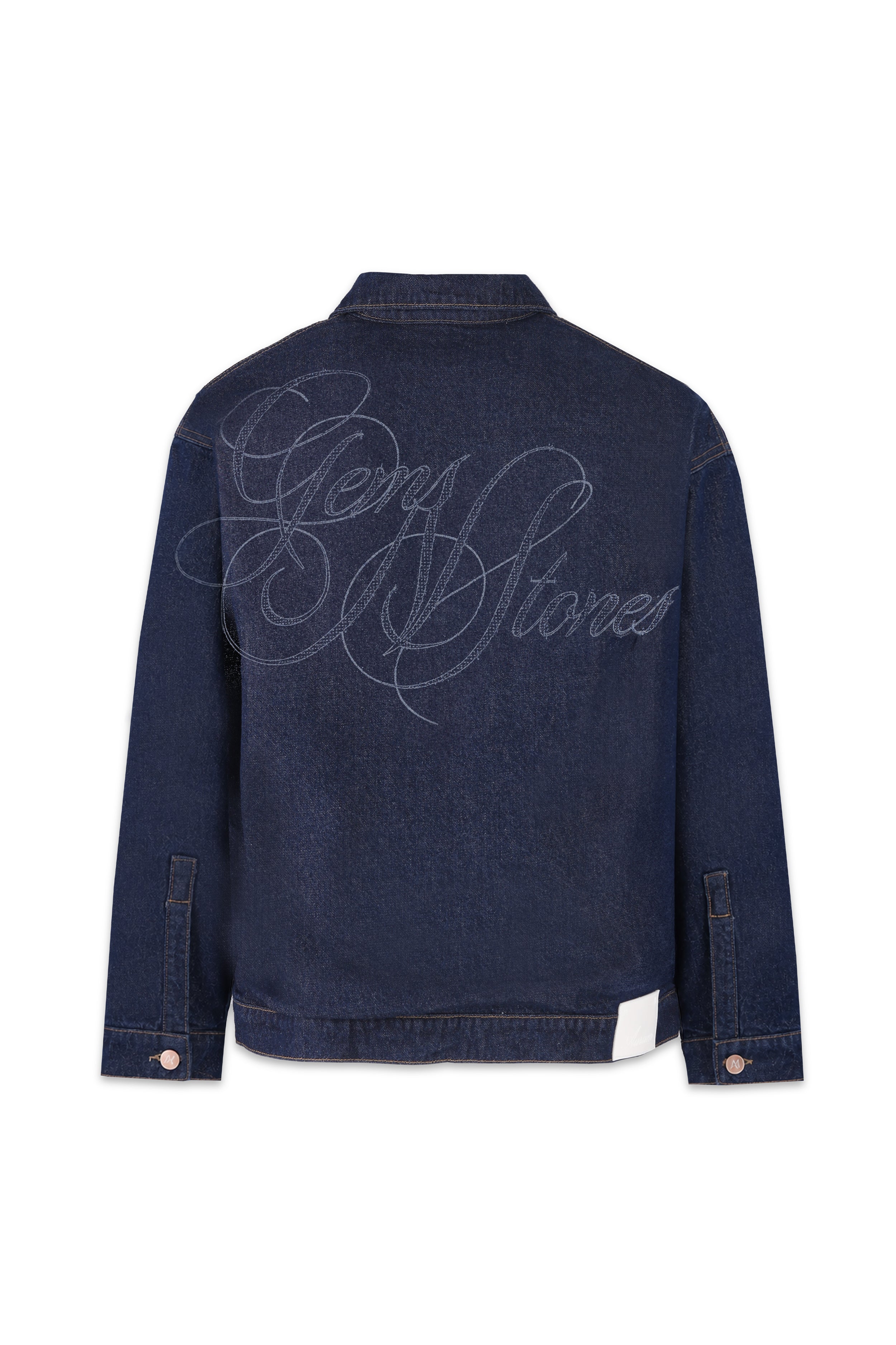 Raw Denim Jacket Azul — AURUM 79