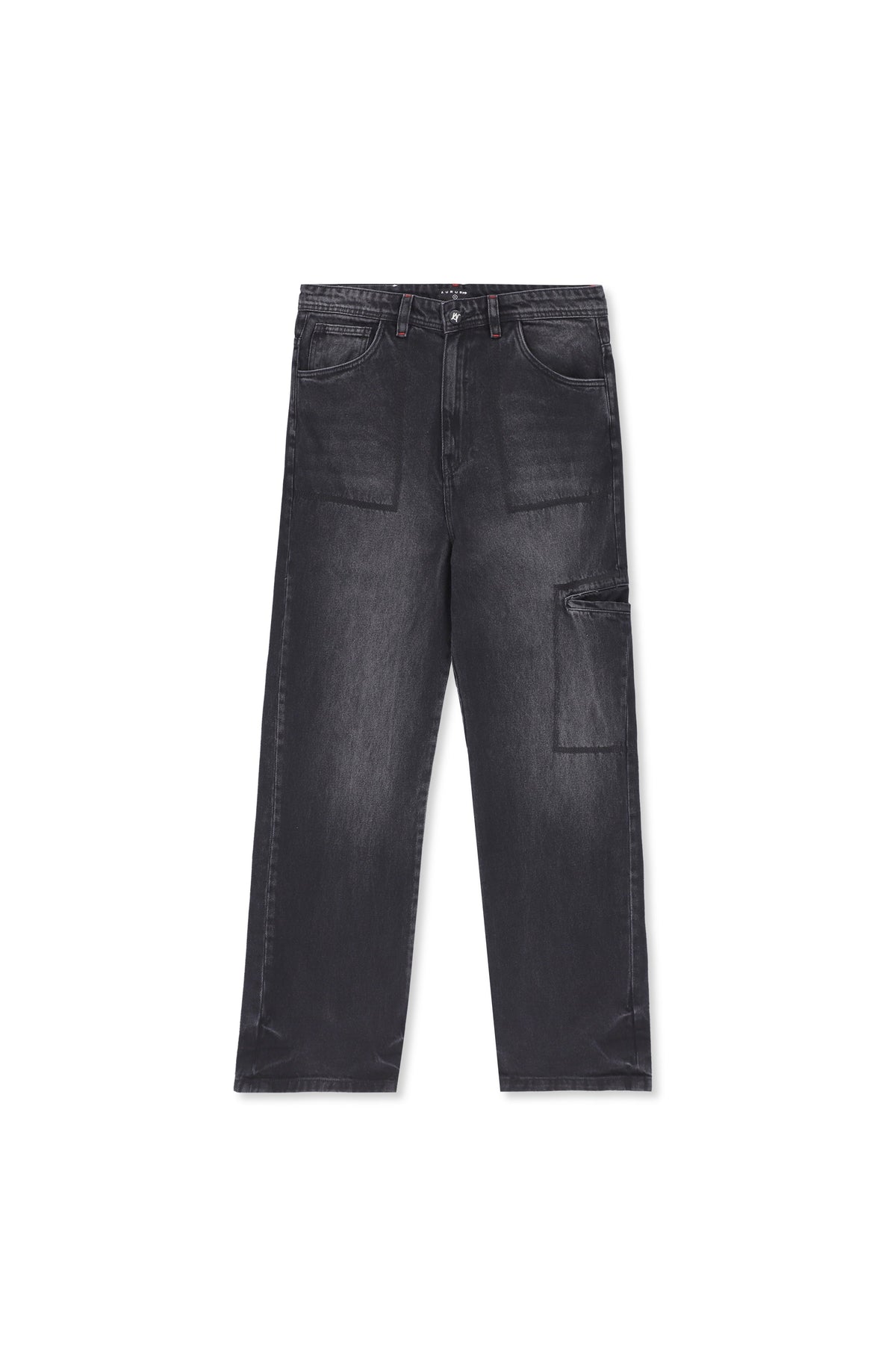 Signature Wide Jean Negro — AURUM 79