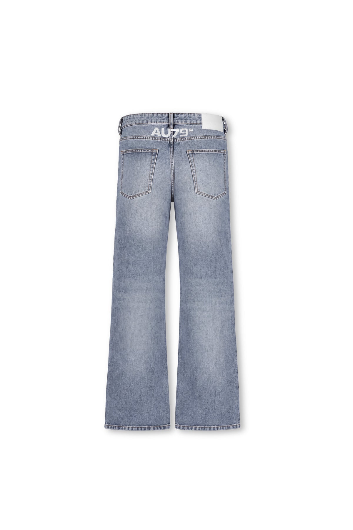 Timeless Washed Loose Fit Jean Azul — AURUM 79
