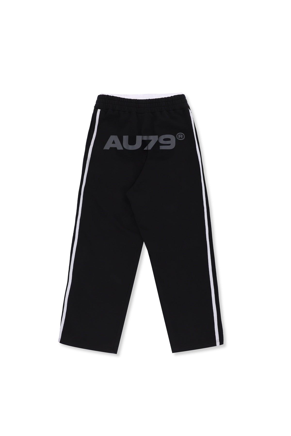 W Double Time Loose Fit Fleece Negro — AURUM 79