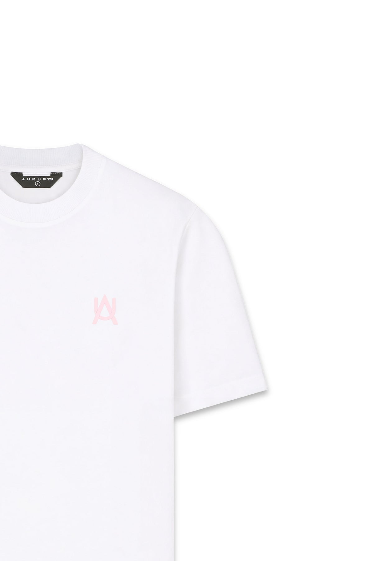 W Impact Oversized T-Shirt Marfil — AURUM 79