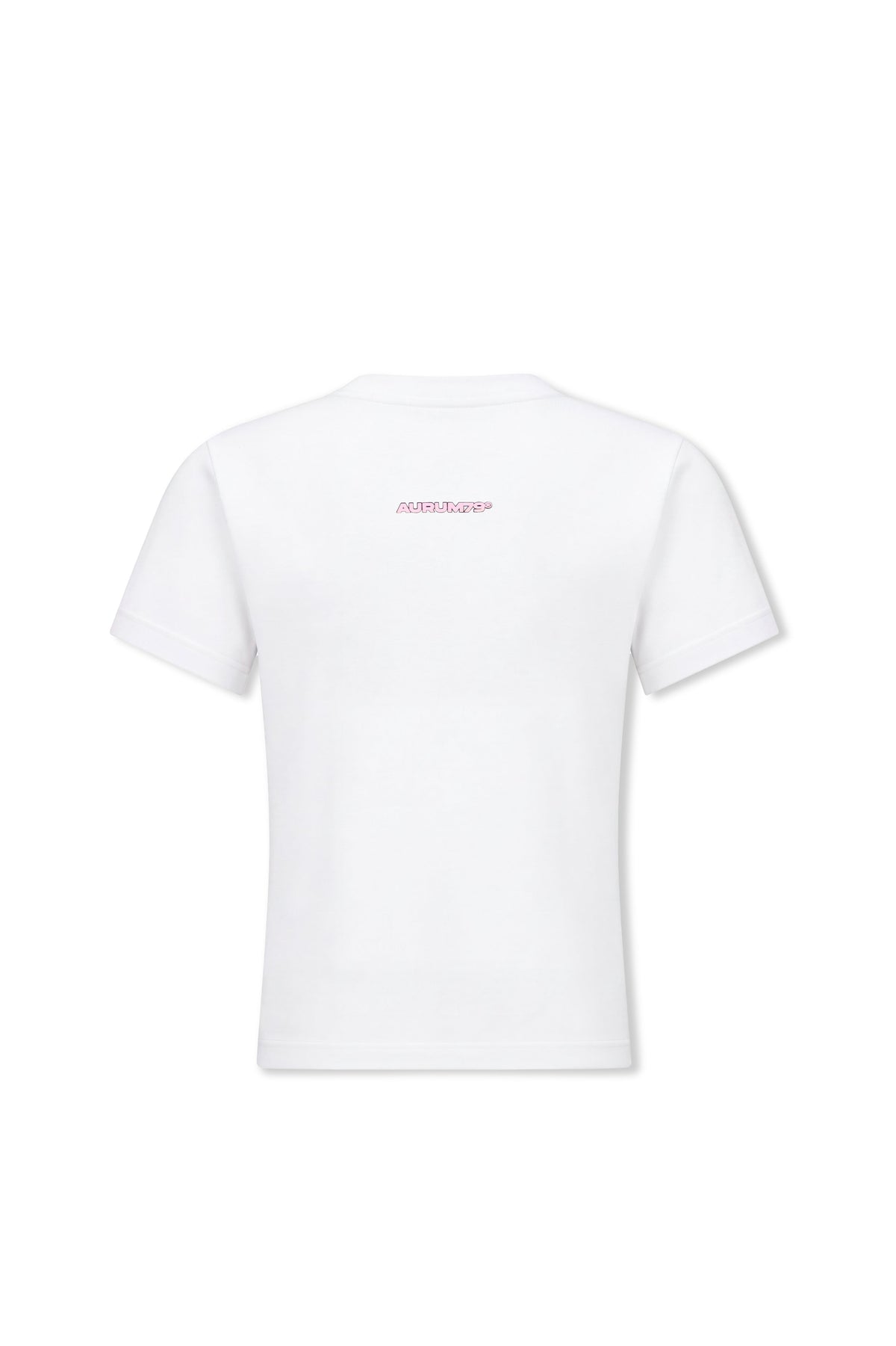 W Impact Slim Baby Tee Marfil — AURUM 79