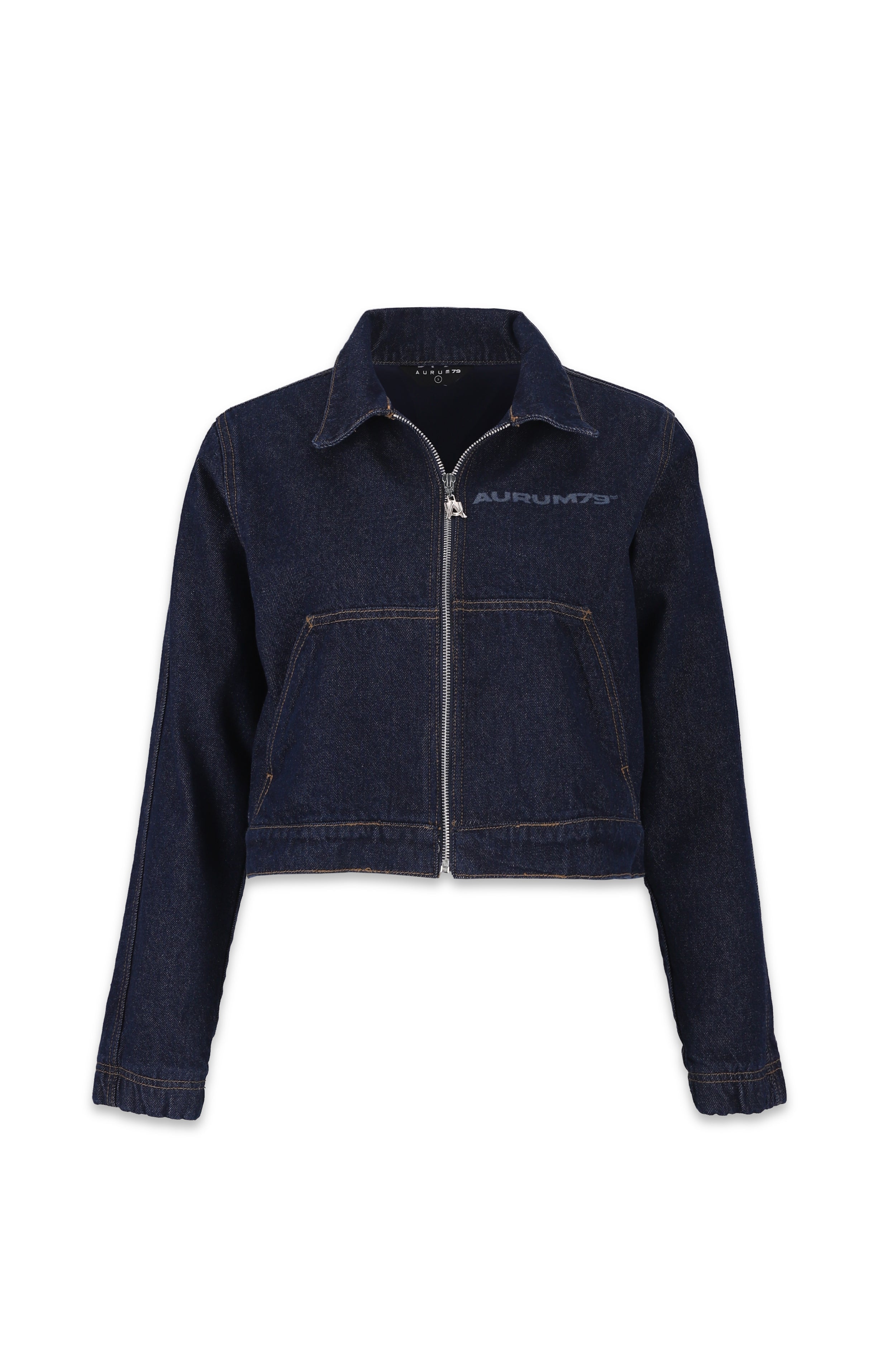 W Raw Denim Oversized Jacket Azul — AURUM 79