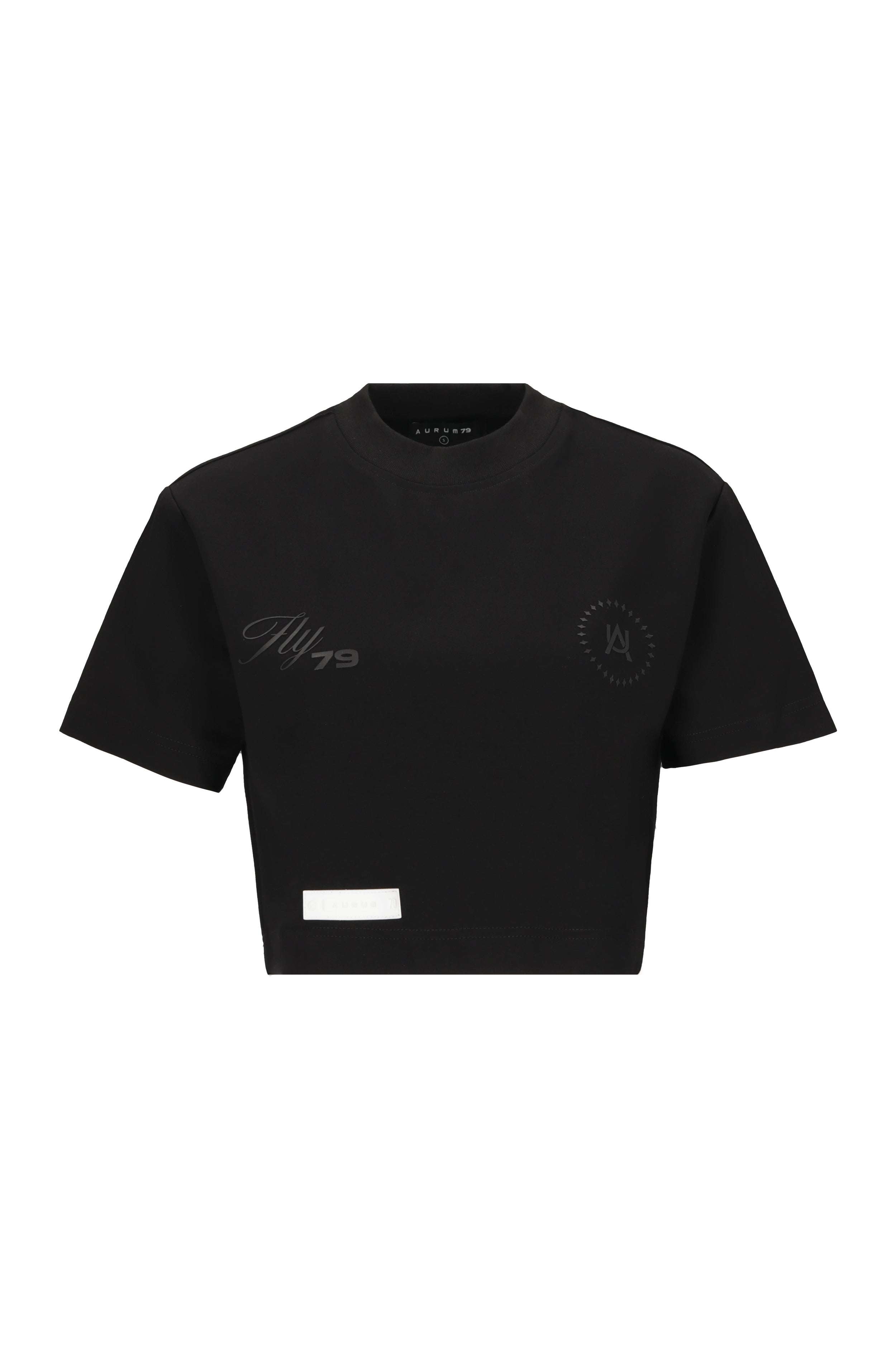 Black Born To Fly Croptop