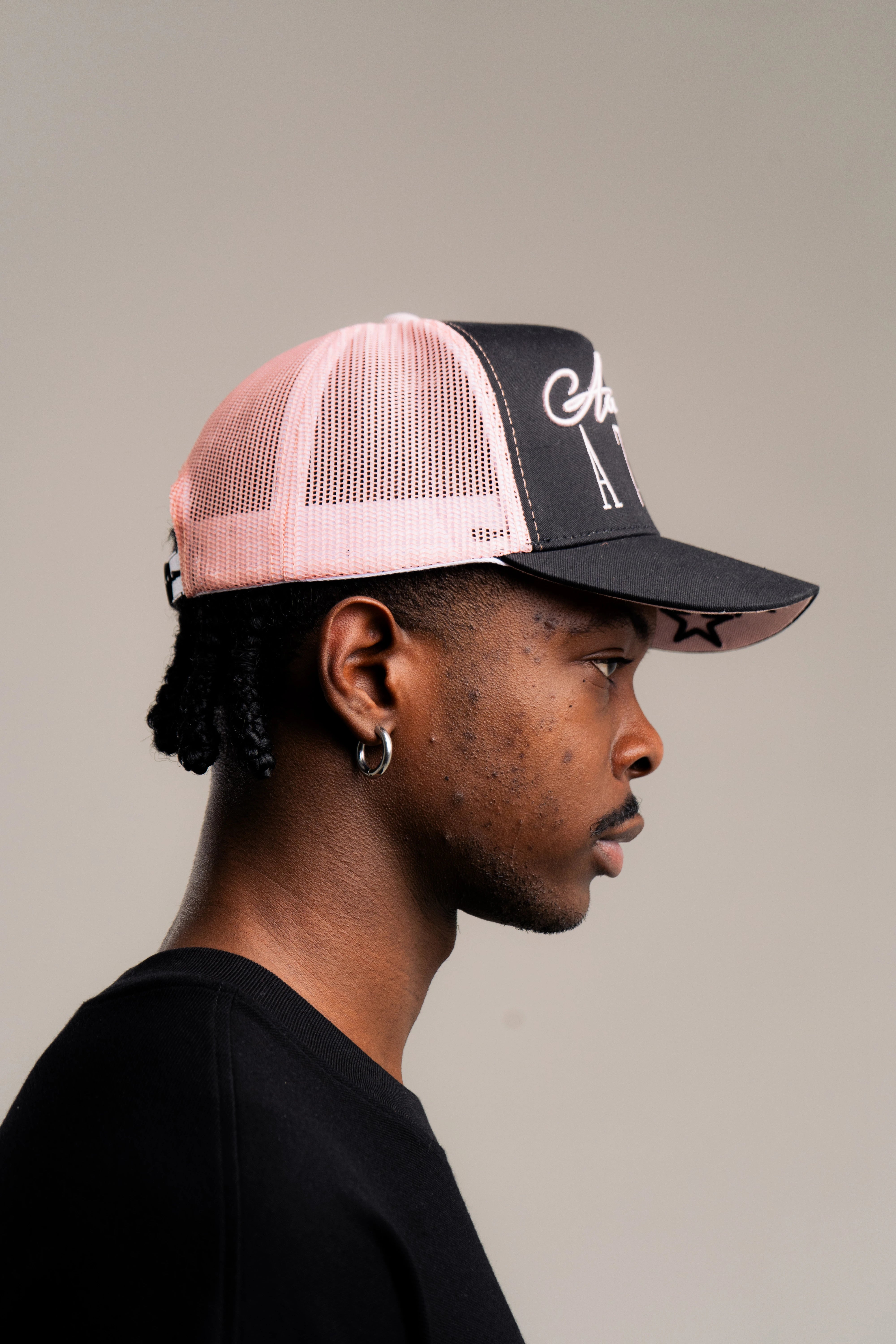 BLACK & ROSE CAP
