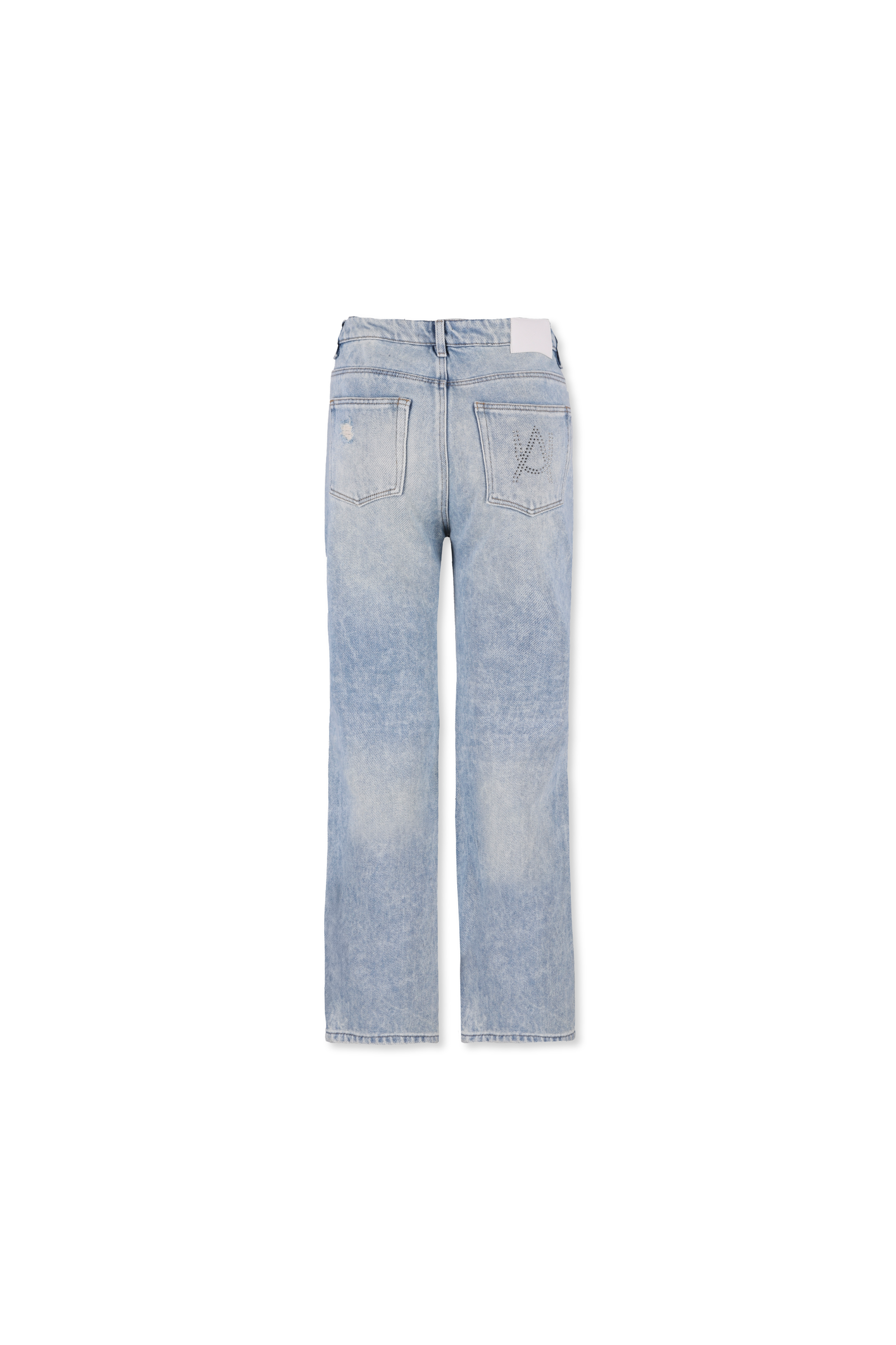 Blue Shiny Jeans