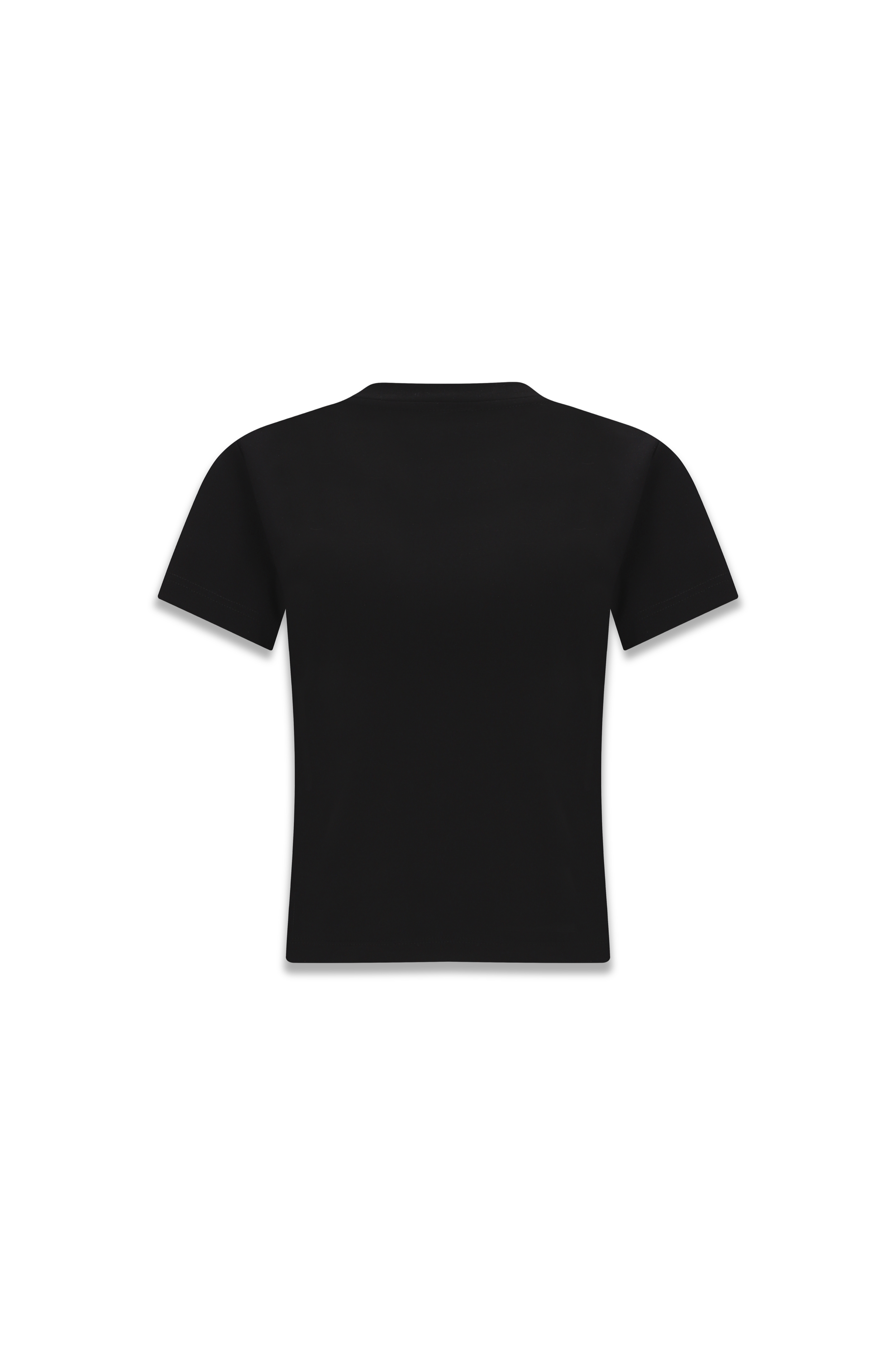 BLACK SIGNATURE BABY TEE