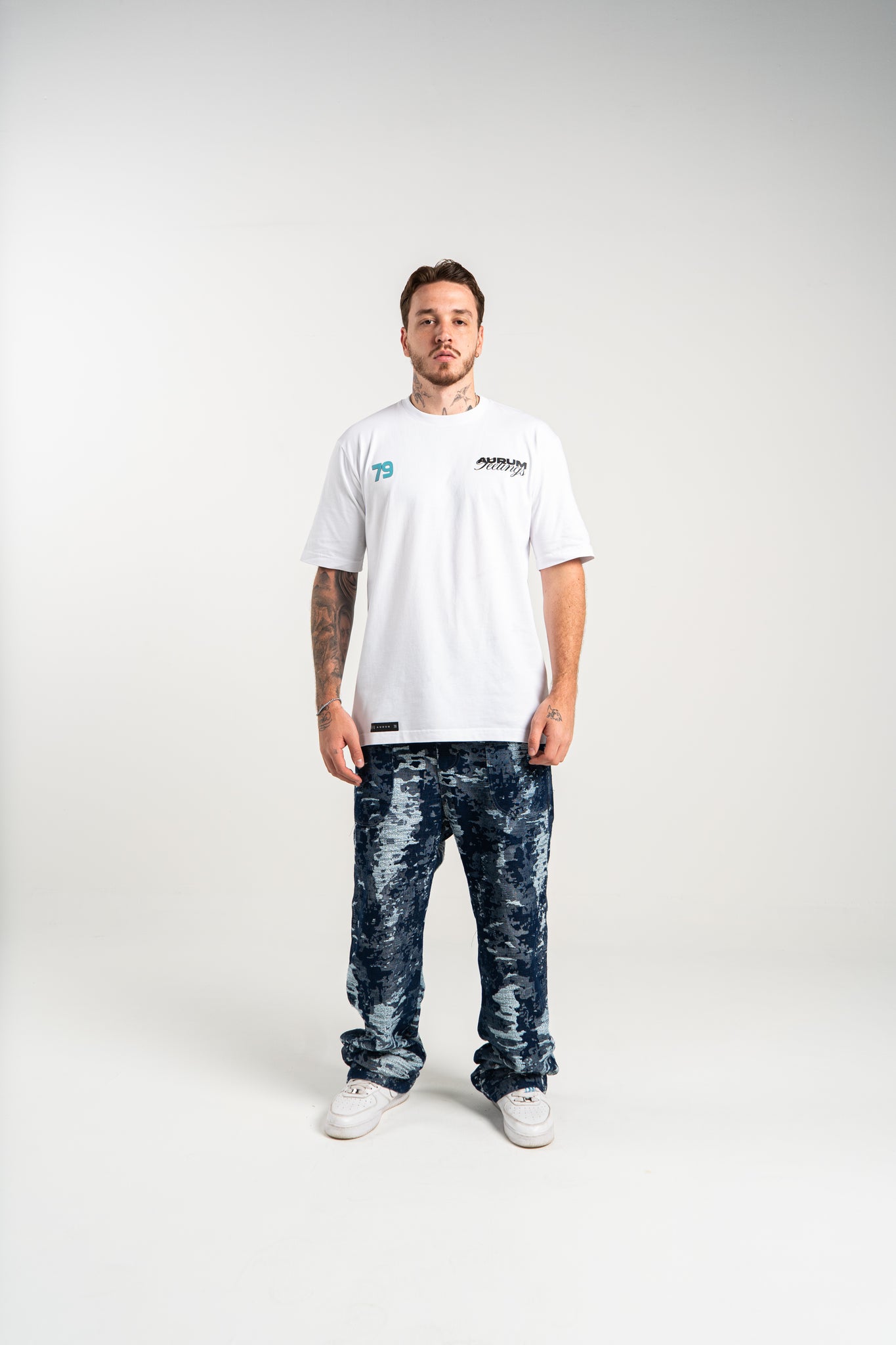 White State Of Mind T Shirt