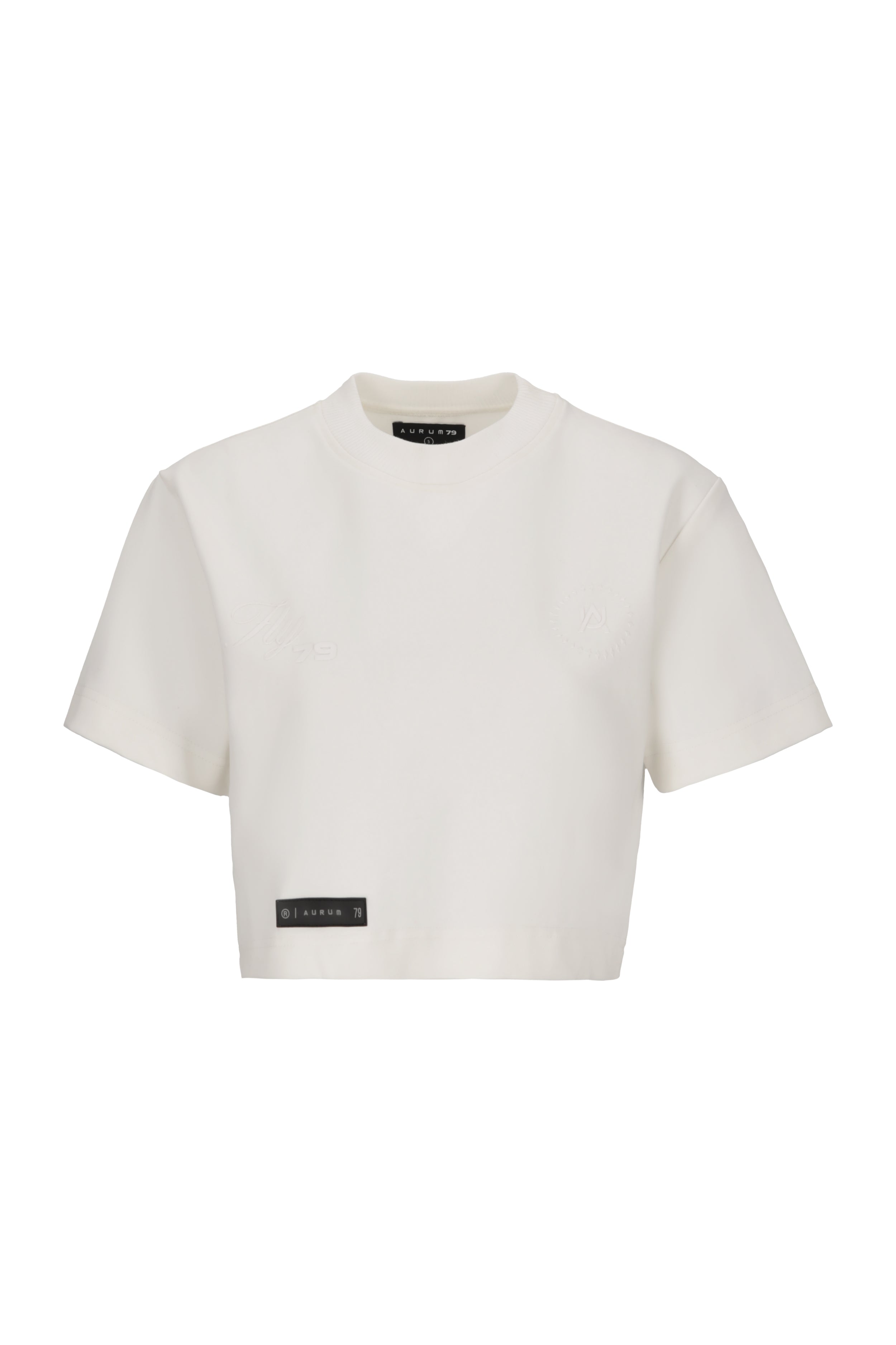 White Born To Fly Croptop