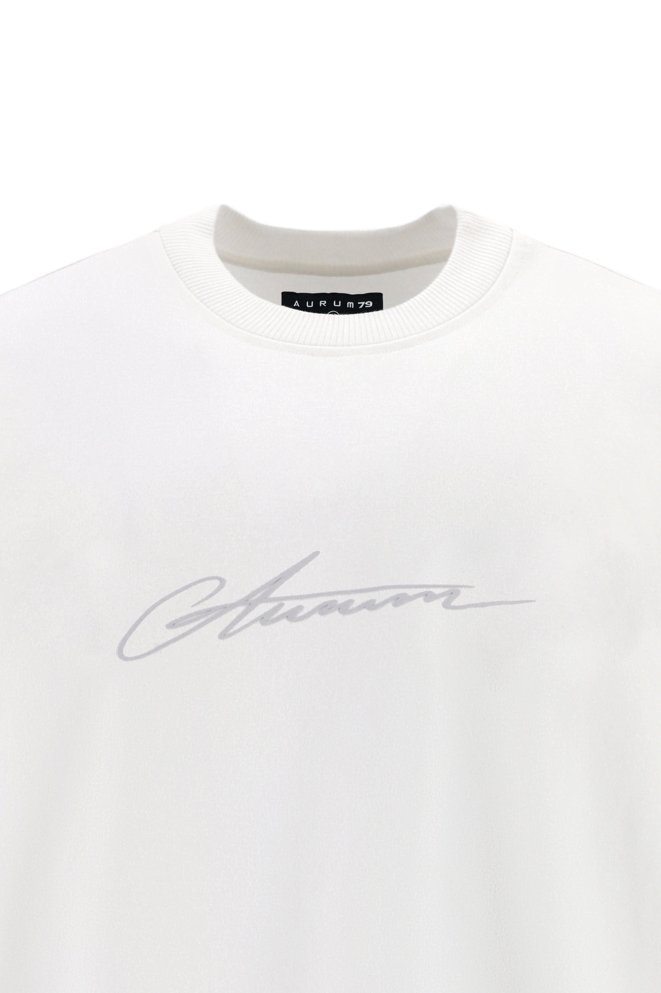 White Aurum Signature T-Shirt