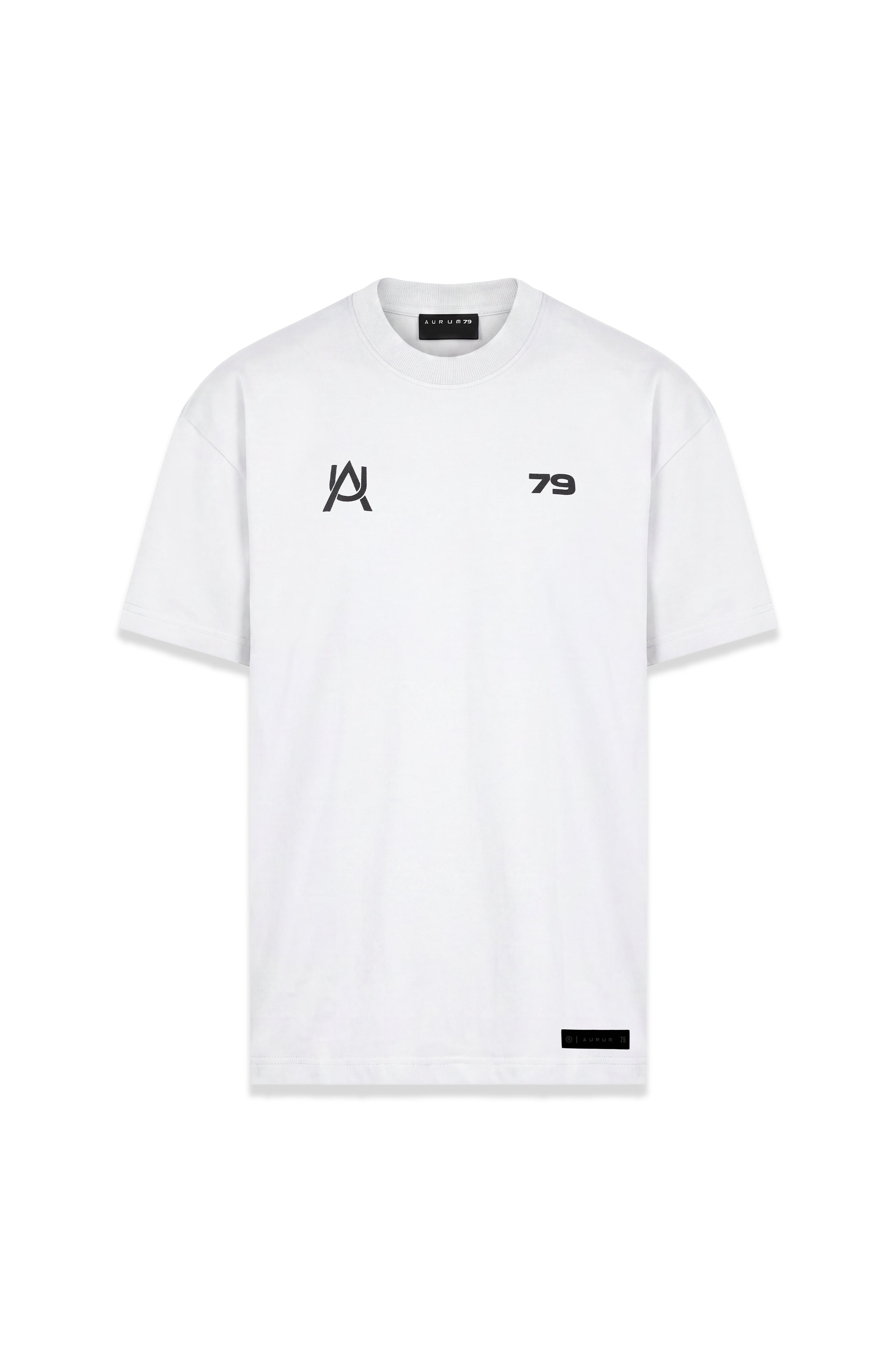 Au Sculputure Semi Oversized T-Shirt Marfil — AURUM 79