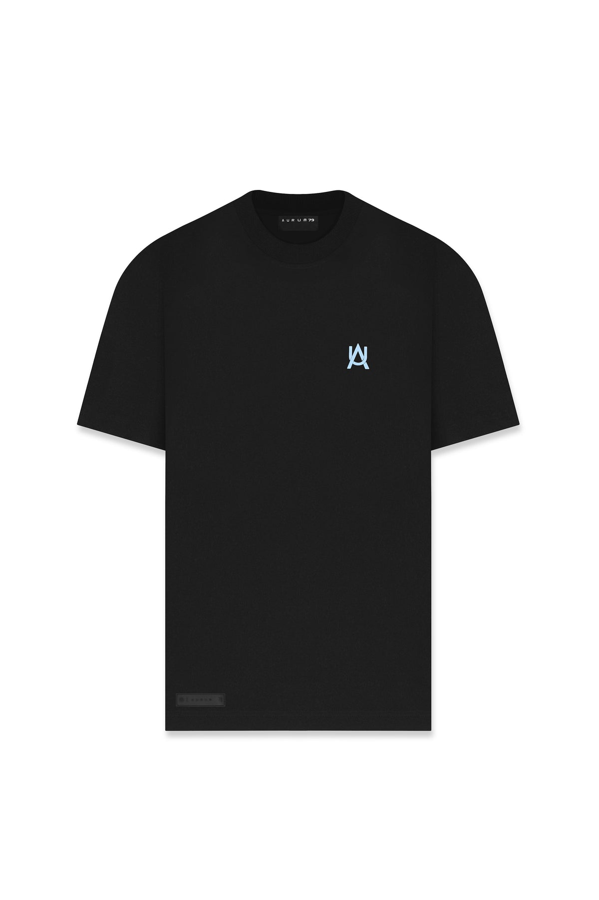 B Impact Semi Oversized T-Shirt Negro — AURUM 79