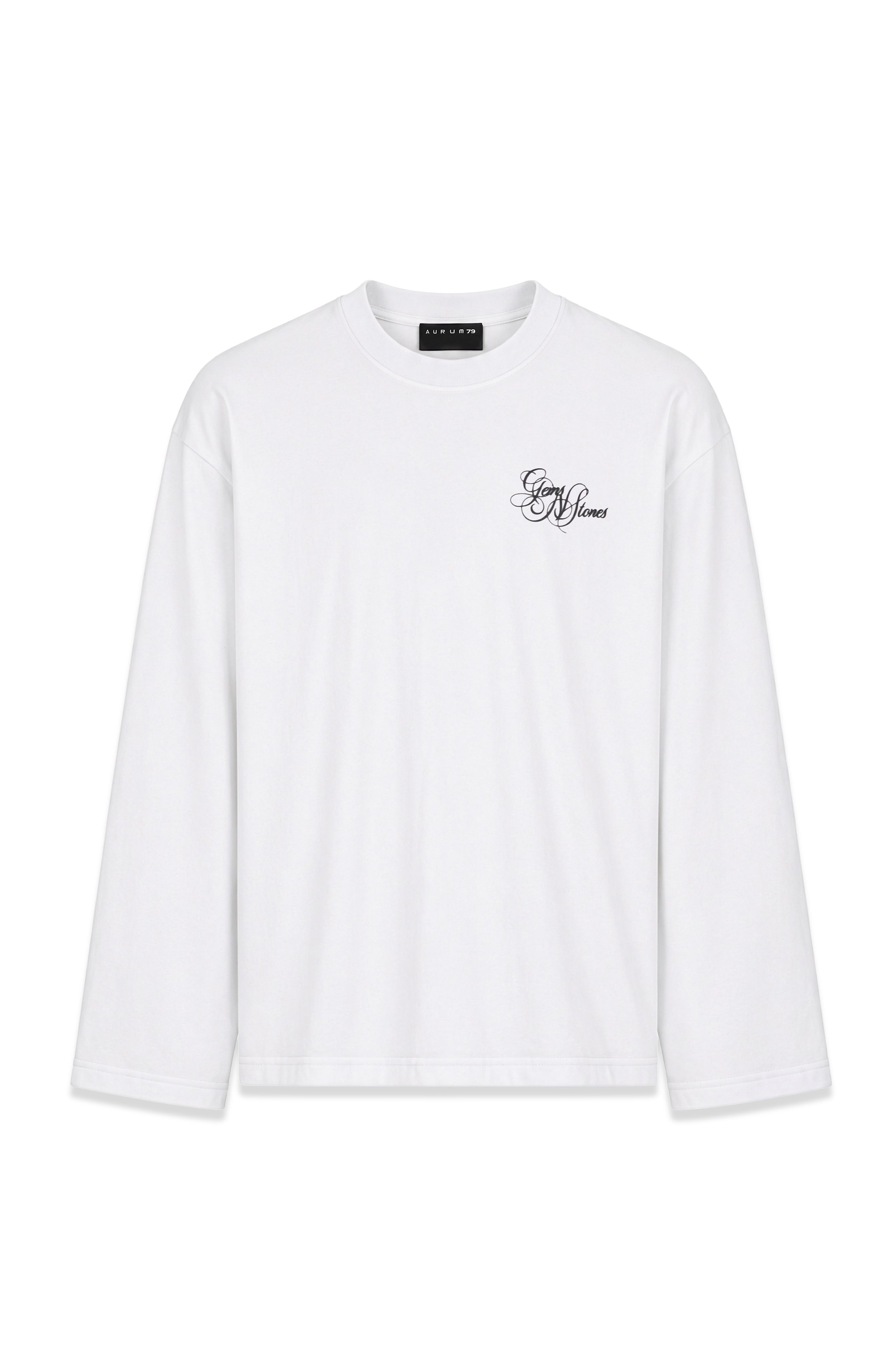 Bell Seams Oversized T-Shirt Marfil — AURUM 79