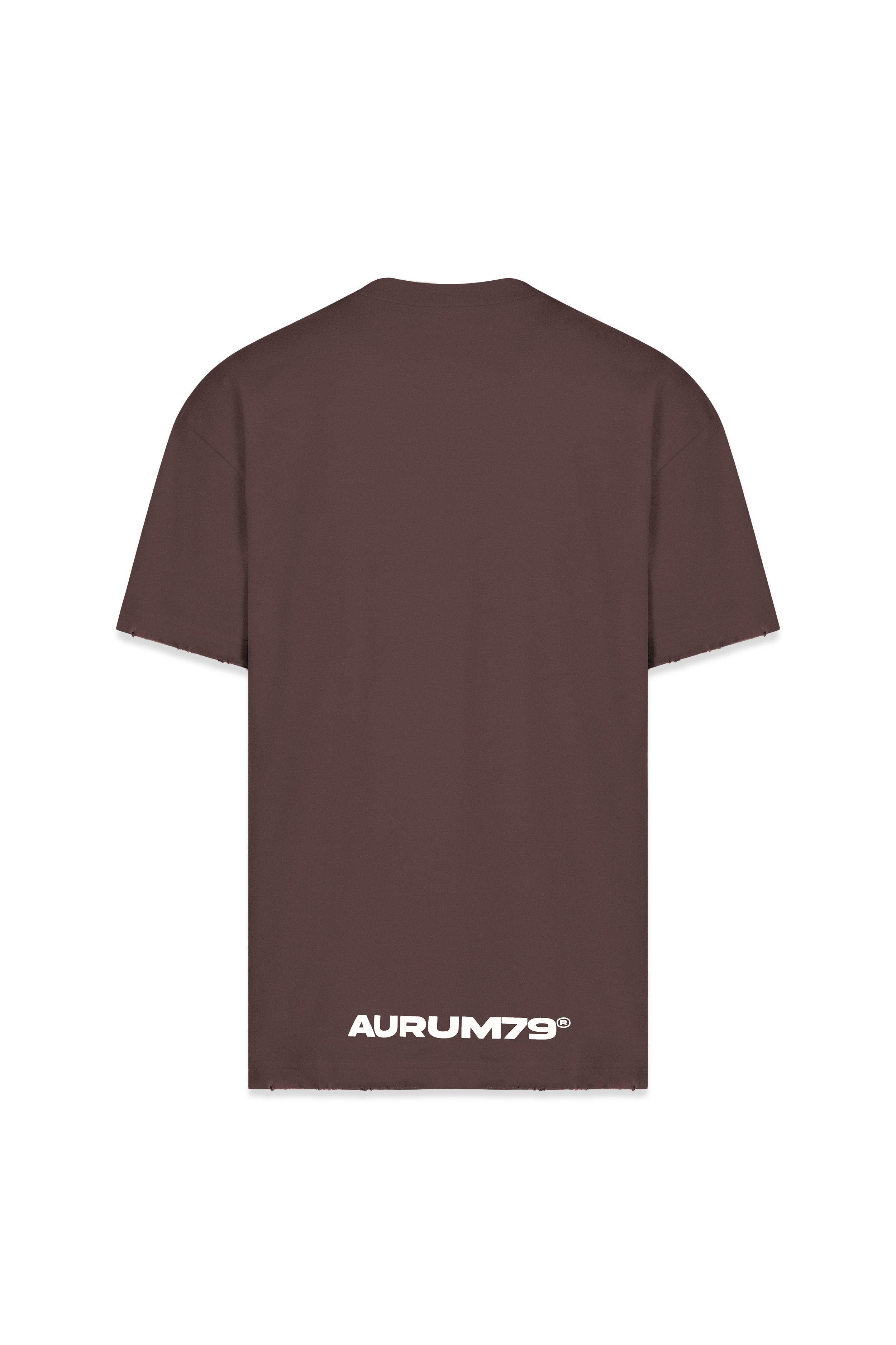 Coffee Gems Semi Oversized T-Shirt Café — AURUM 79