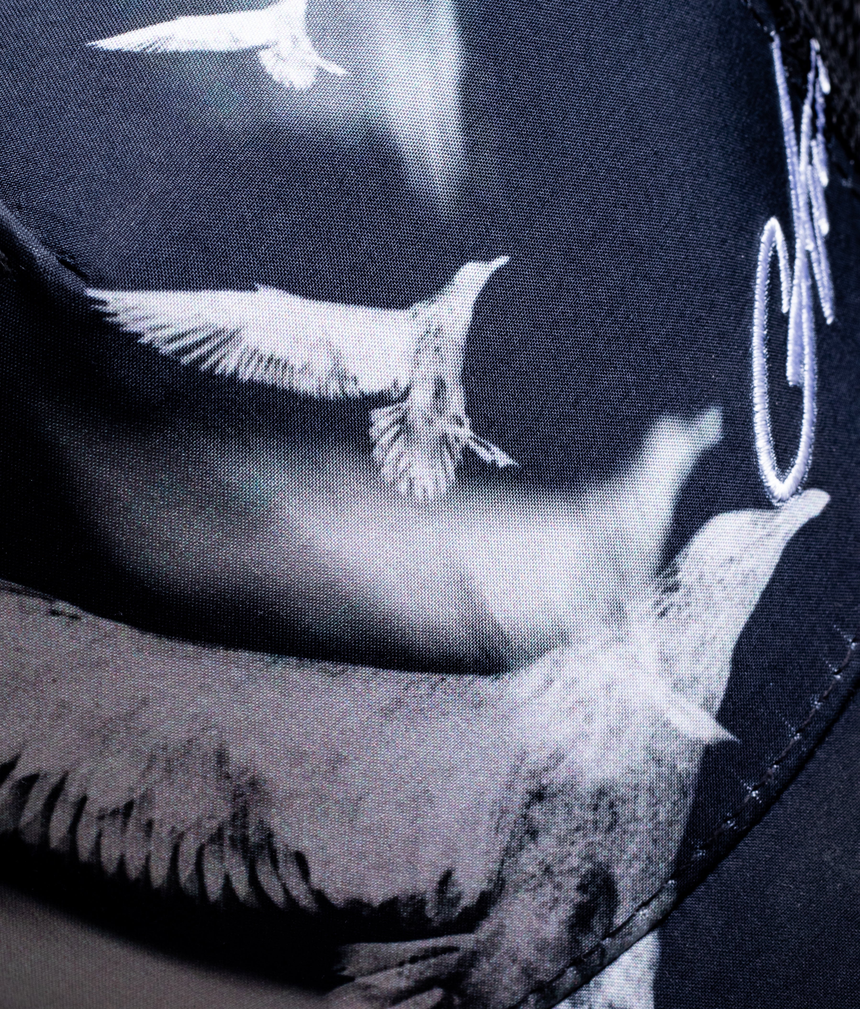 Flying Pigeons Trucker Cap Negro — AURUM 79
