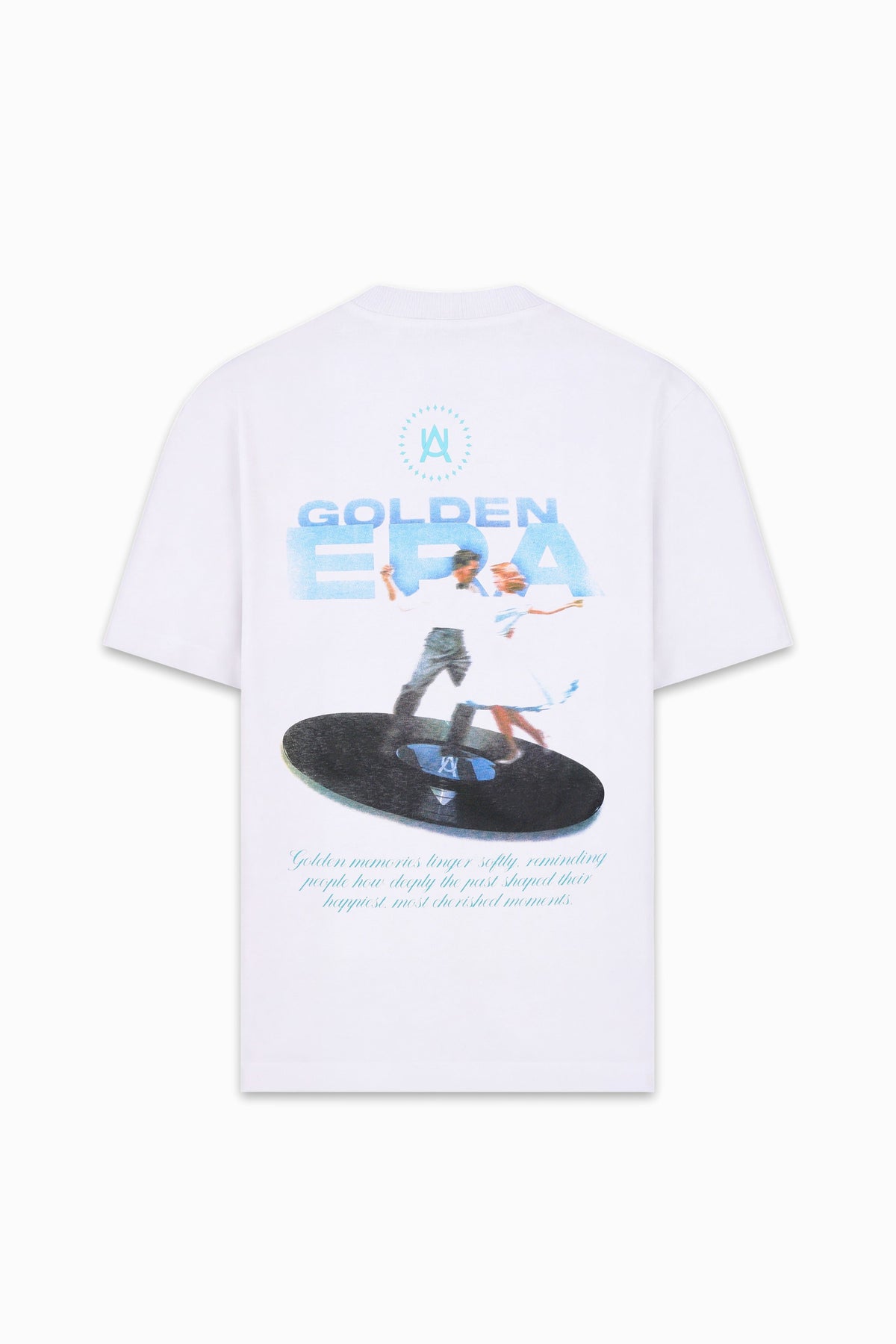 Golden Era Semi Oversized T-Shirt Marfil — AURUM 79
