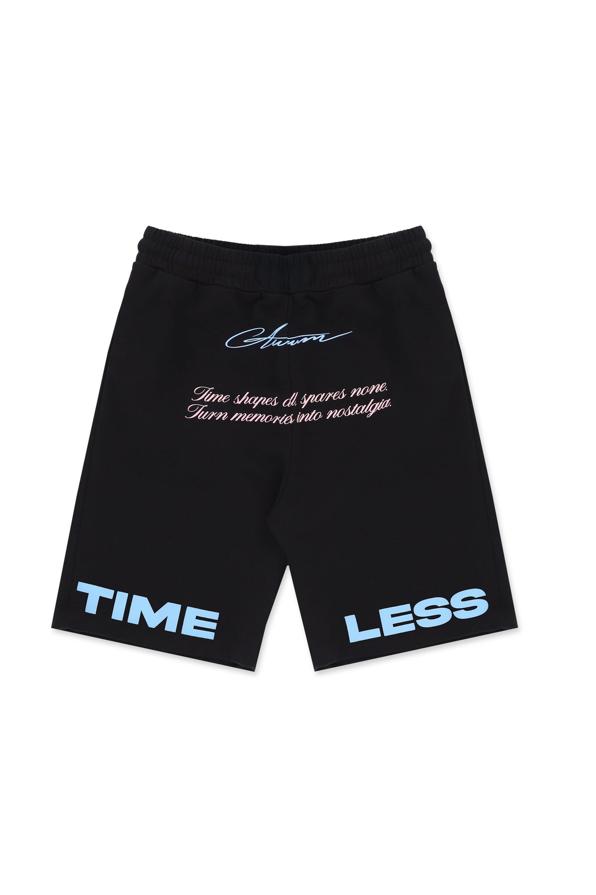 Memories Loose Fit Shorts Negro — AURUM 79