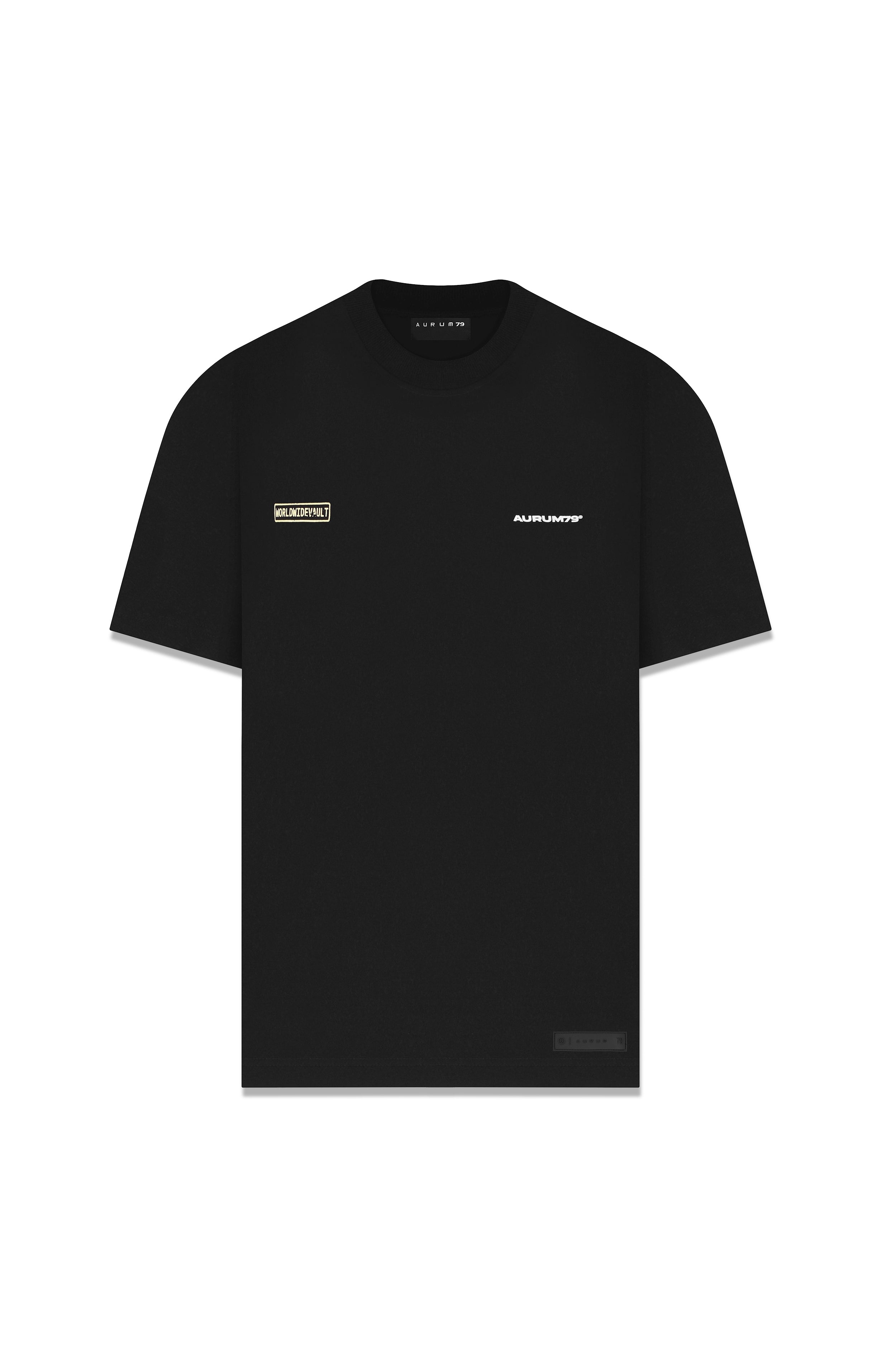 Pearlmask Oversized T-Shirt Negro — AURUM 79