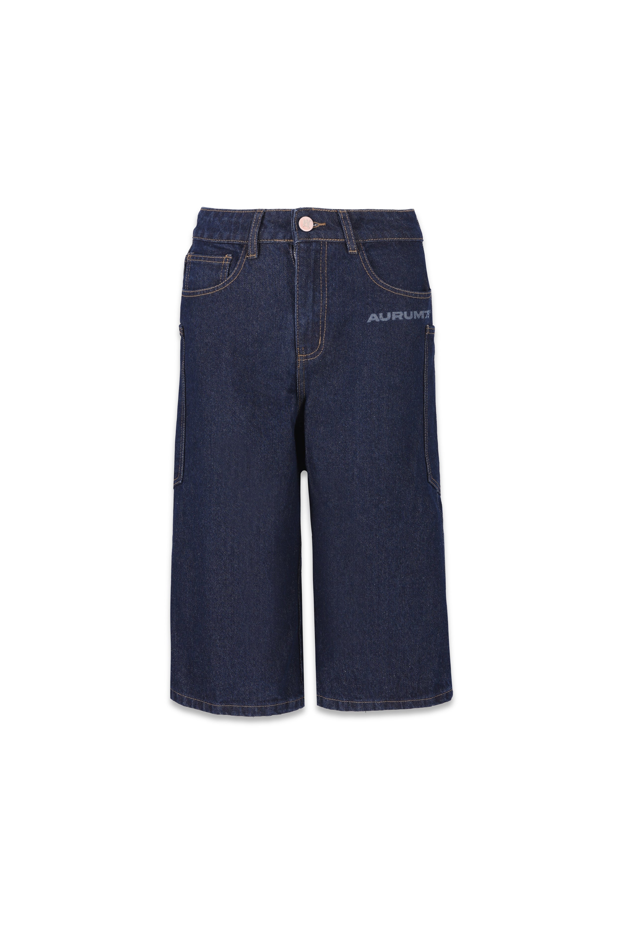 Raw Denim Jorts Azul — AURUM 79