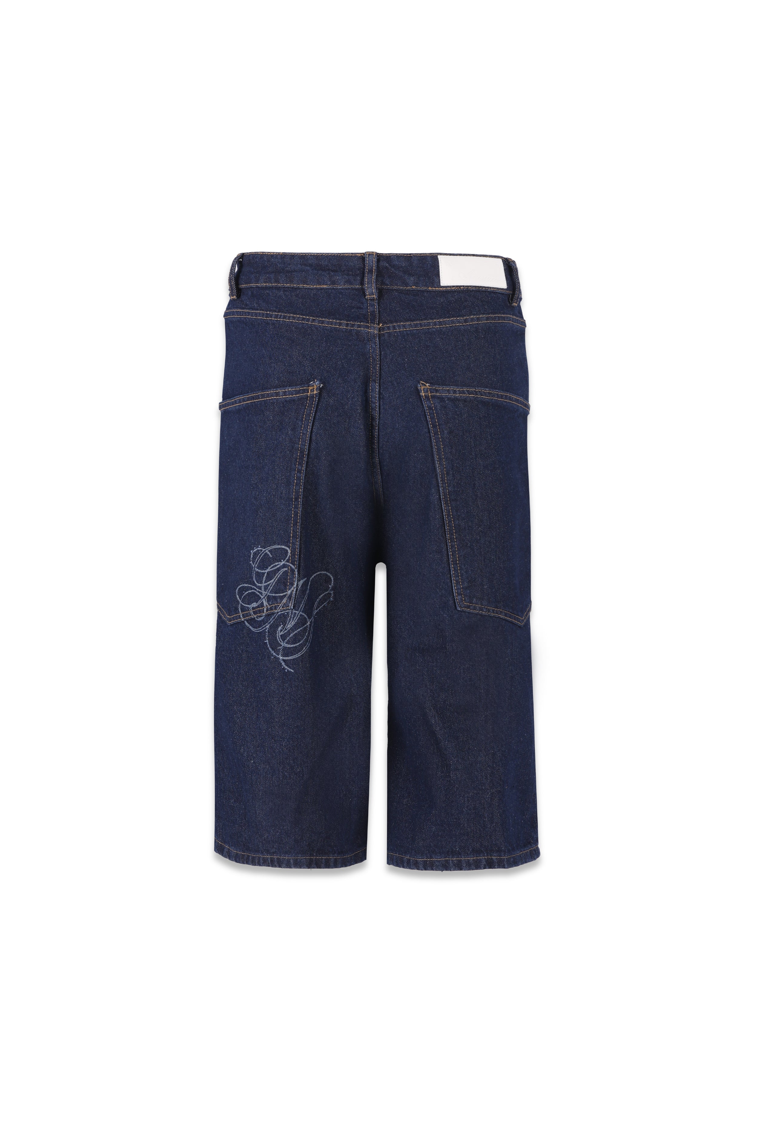 Raw Denim Jorts Azul — AURUM 79