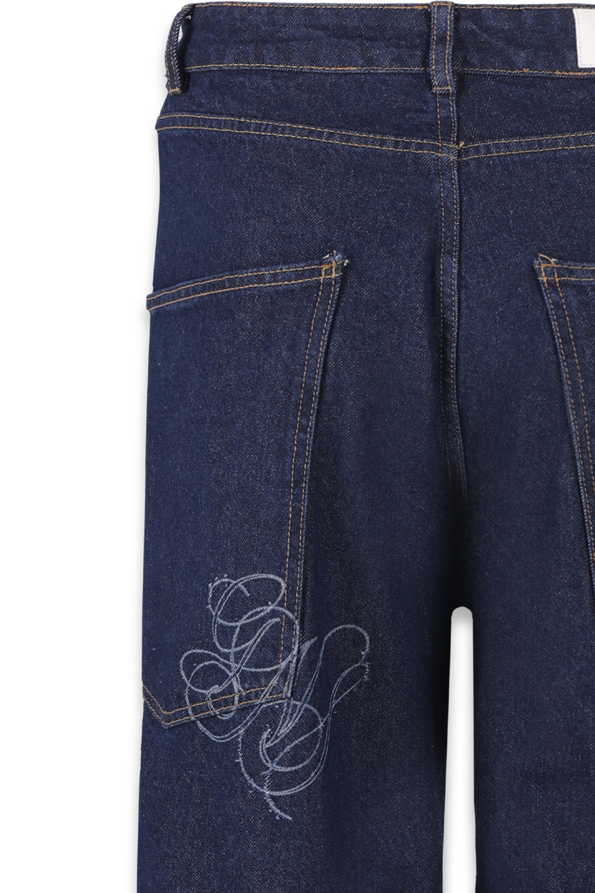 Raw Denim Jorts Azul — AURUM 79