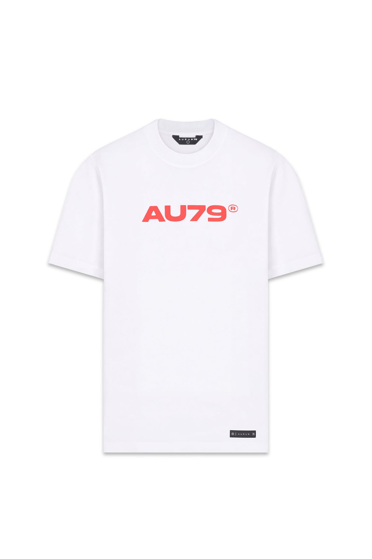 Red Line Oversized T-Shirt Marfil — AURUM 79