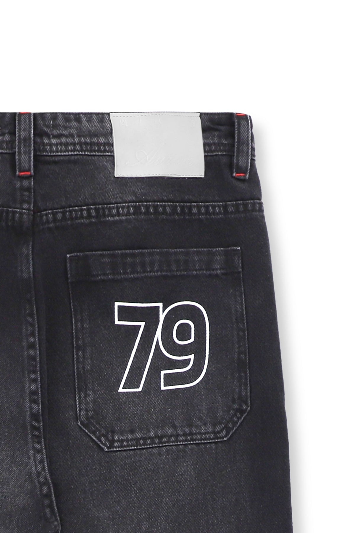 Signature Wide Jean Negro — AURUM 79