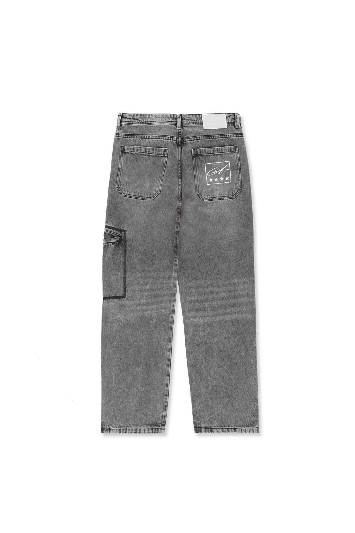 Timeless Dept Wide Jean Gris Washed — AURUM 79