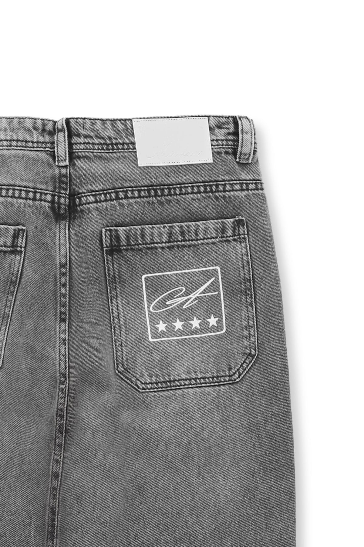 Timeless Dept Wide Jean Gris Washed — AURUM 79