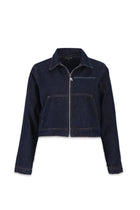 W Raw Denim Oversized Jacket