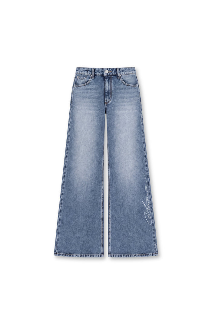 W Timeless Washed Jean Azul — AURUM 79