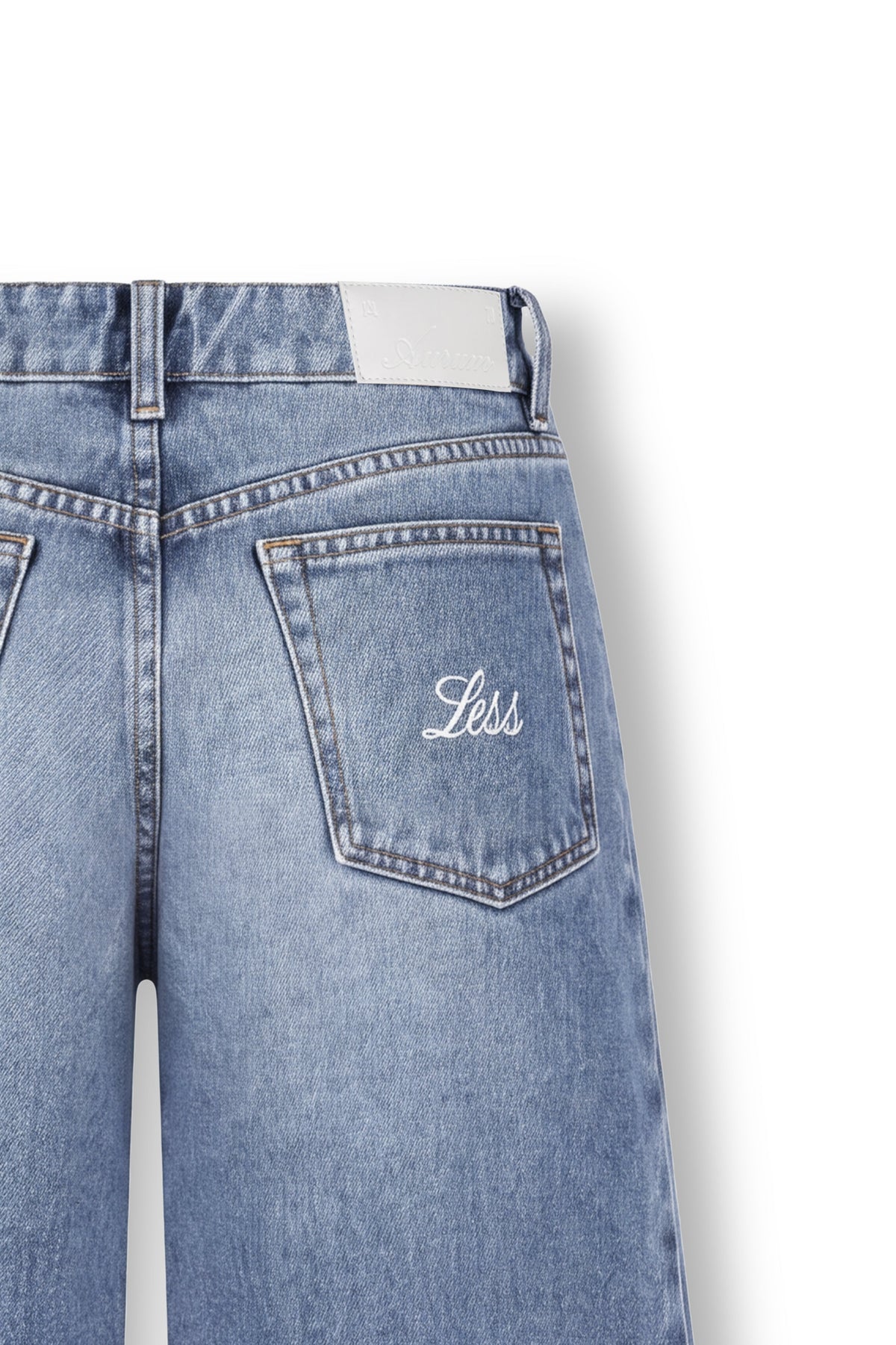 W Timeless Washed Jean Azul — AURUM 79